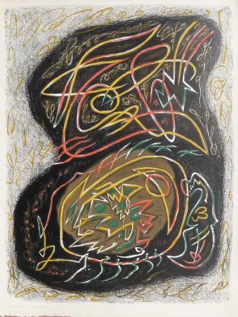 Litografia Masson - Acanthe