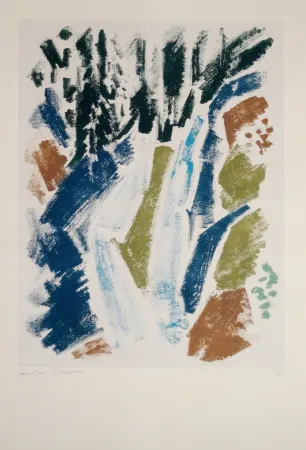 Água-Forte Masson - Cascade bleue