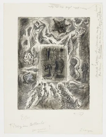 Gravura Masson - Enigme (Enigma)