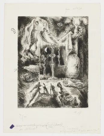 Gravura Masson - Enigme (Enigma)