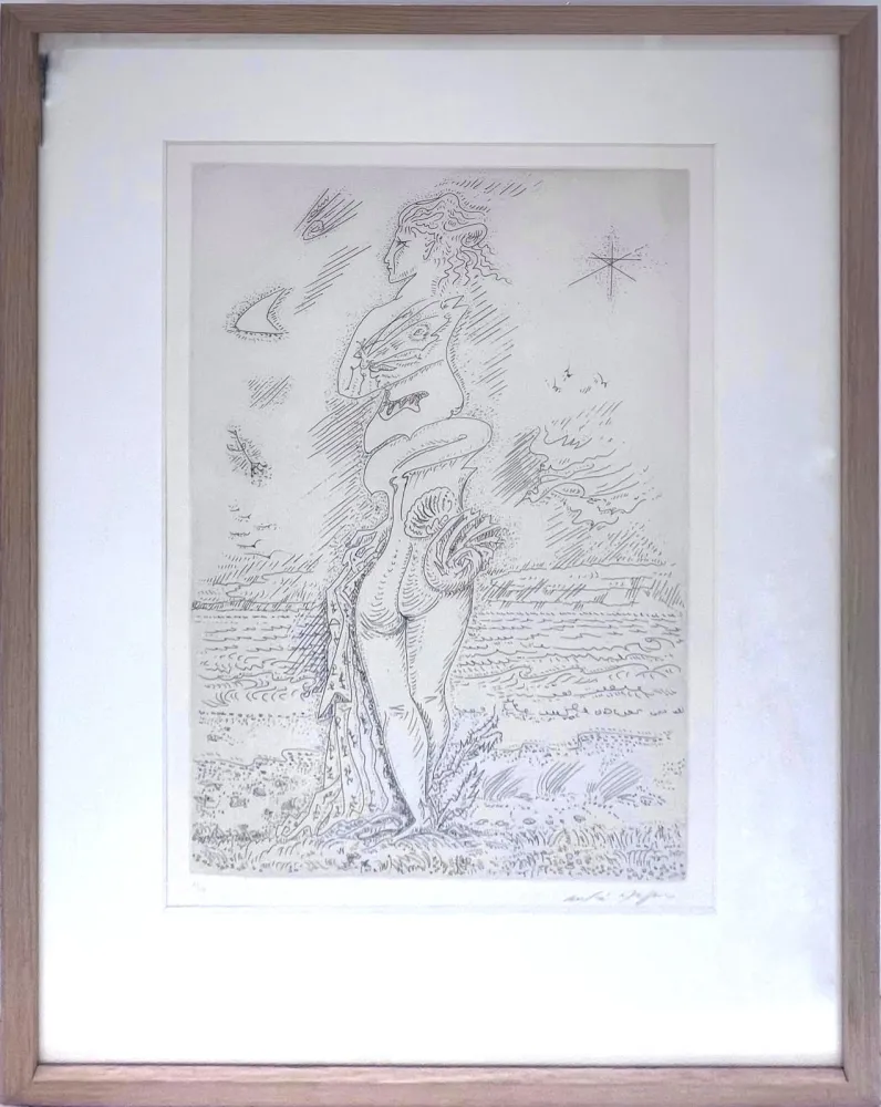 Água-Forte Masson - La jeunesse d'Isis 