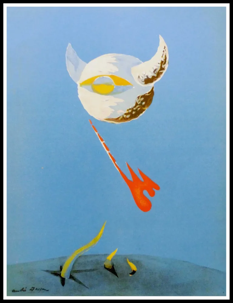 Litografia Masson - LA LUNE