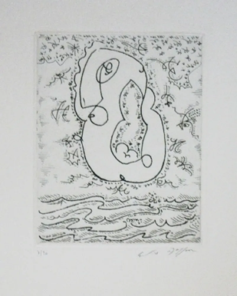 Água-Forte E Água-Tinta Masson - L'amour sur les flots