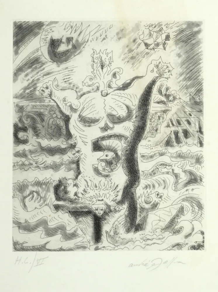 Água-Forte Masson - Le 7e chant