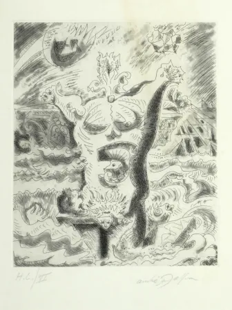 Água-Forte Masson - Le 7e chant