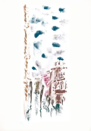 Litografia Masson - Le Grand Canal (Voyage à Venise)