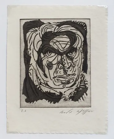 Água-Forte E Água-Tinta Masson - Le misanthrope (The misanthrope)