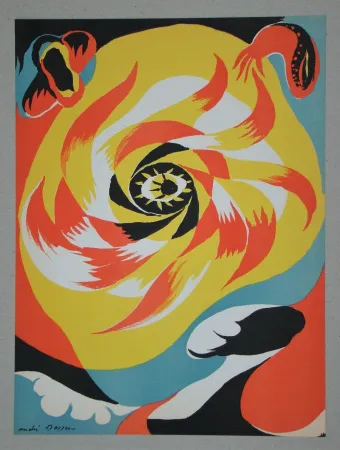 Litografia Masson - Le soleil