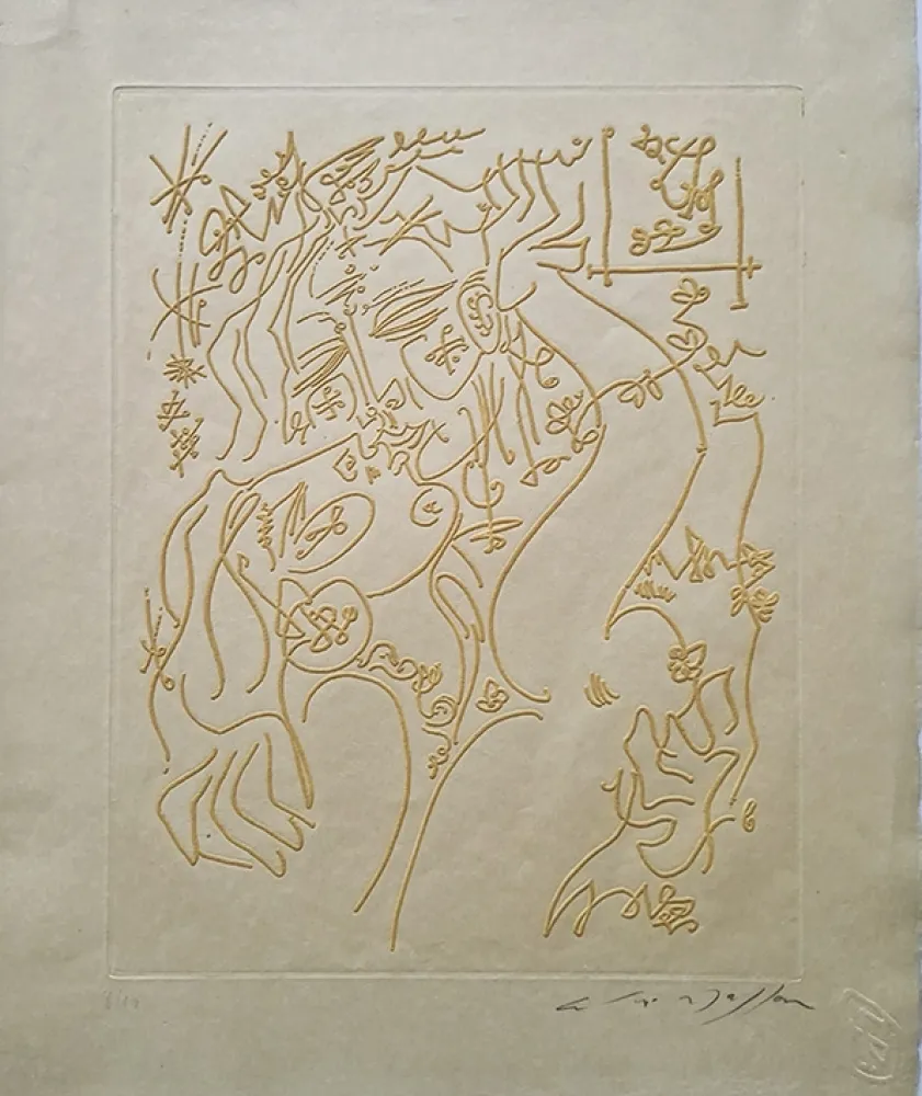 Água-Forte Masson - Les Erophages