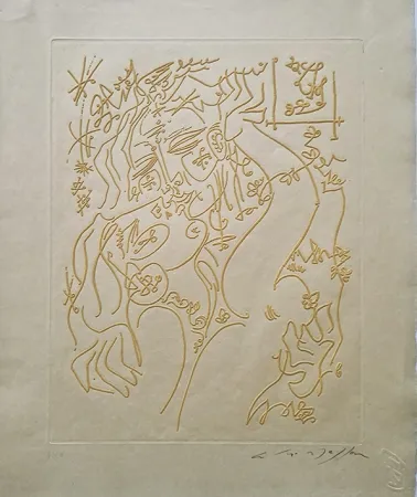 Água-Forte Masson - Les Erophages