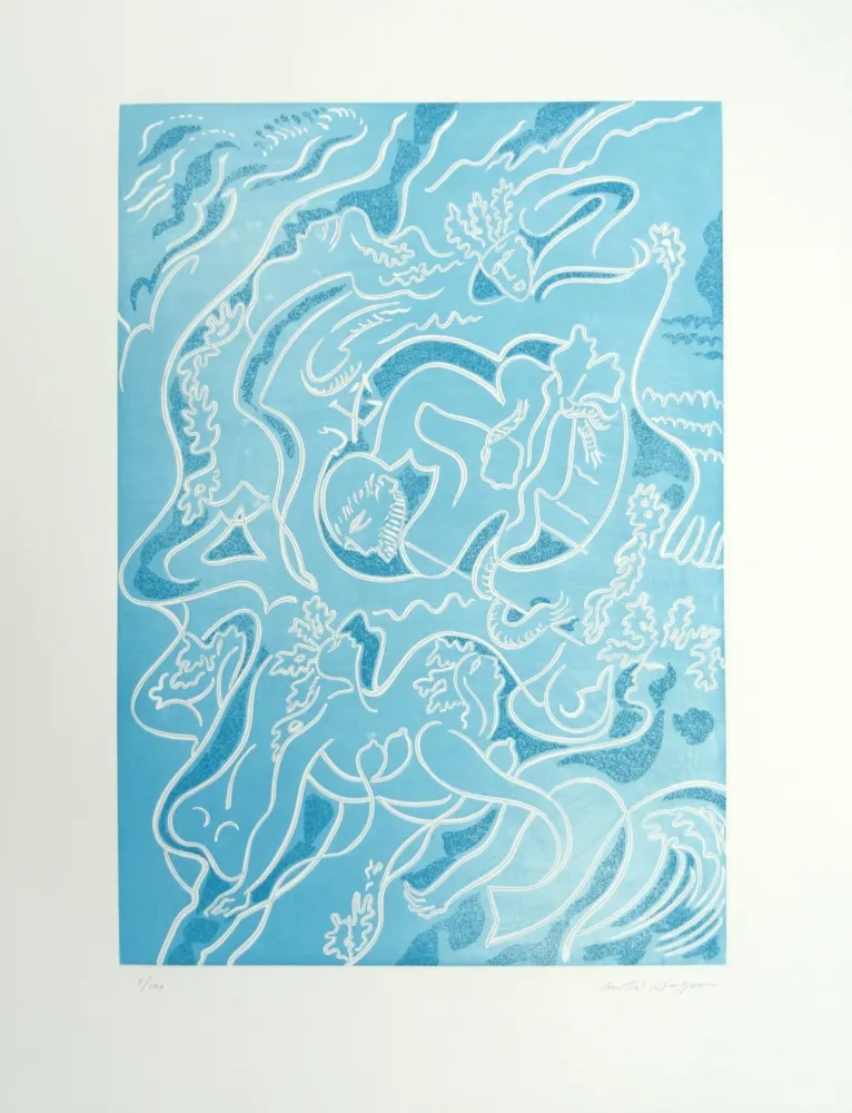 Água-Forte Masson - Les Sirènes 