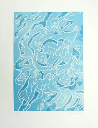 Água-Forte Masson - Les Sirènes 