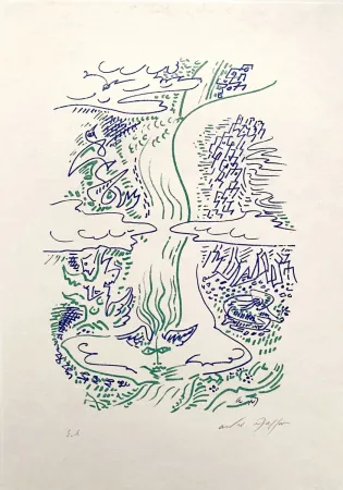 Litografia Masson - Maria tu sais