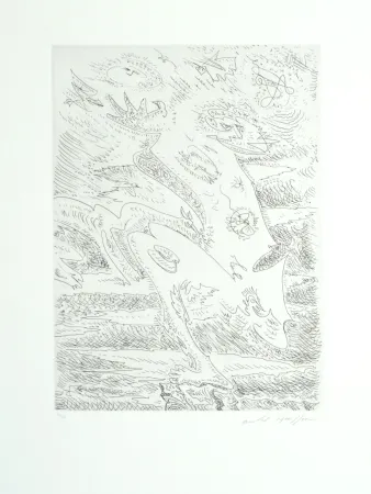 Água-Forte Masson - Métamorphose sur la cime