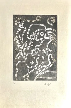 Água-Forte E Água-Tinta Masson - Ô mésange, ô peut-être