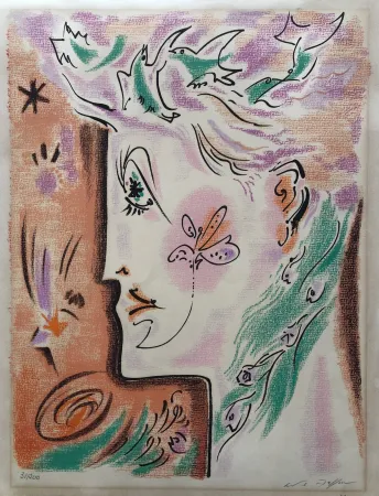 Litografia Masson - Sans titre