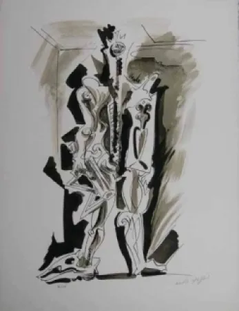 Litografia Masson - Sans titre