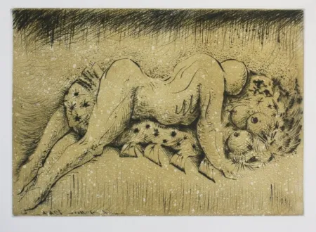 Água-Forte E Água-Tinta Masson - Sans titre