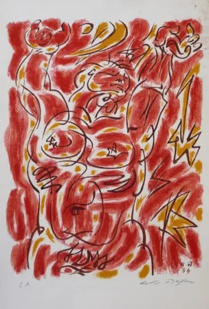 Litografia Masson - Sans titre