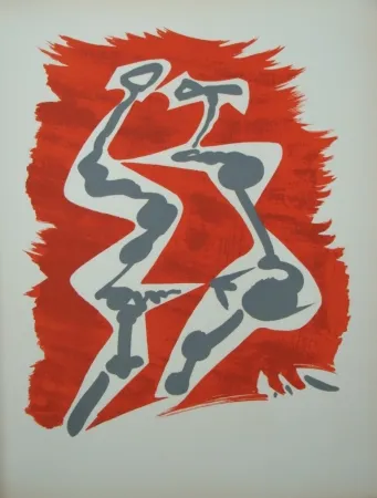 Litografia Masson - Séduction