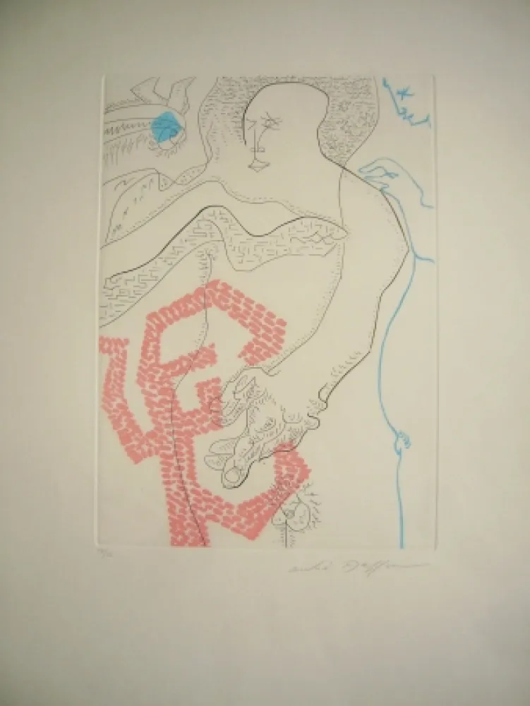 Gravura Masson - Thésée