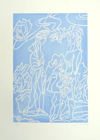 Gravura Masson - Ulysse et Nausicaa