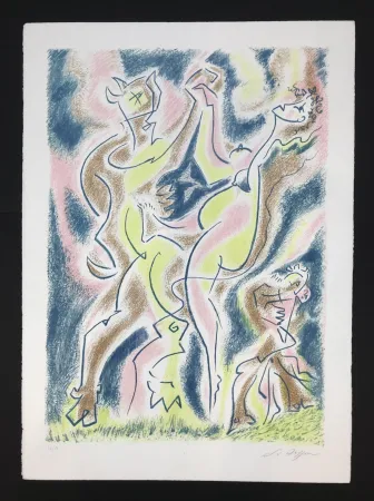 Litografia Masson - Untitled 