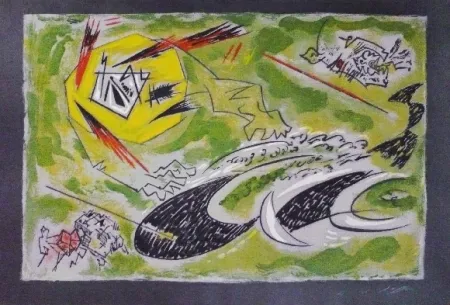 Litografia Masson - UNTITLED