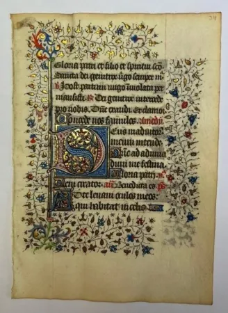 Sem Técnica Master - Leaf from a Book of Hours, c. 1430