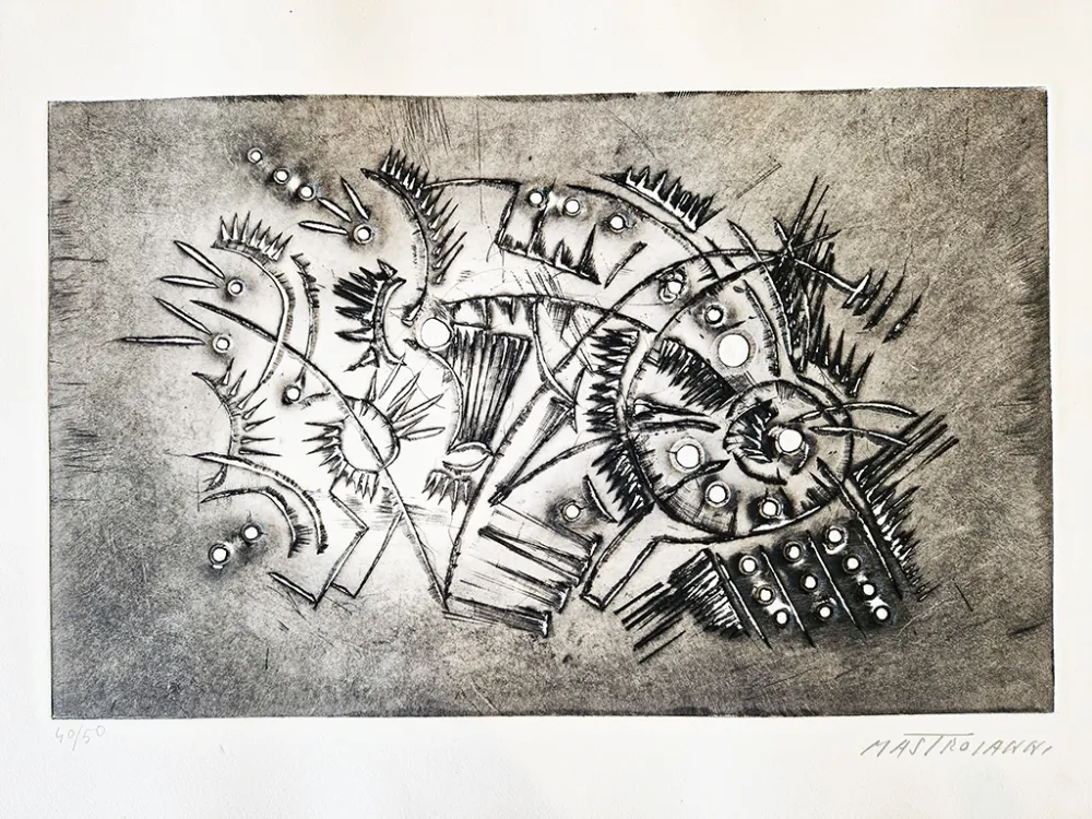 Água-Forte Mastroianni  - Senza titolo