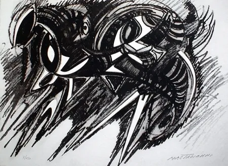 Água-Forte E Água-Tinta Mastroianni  - Senza titolo