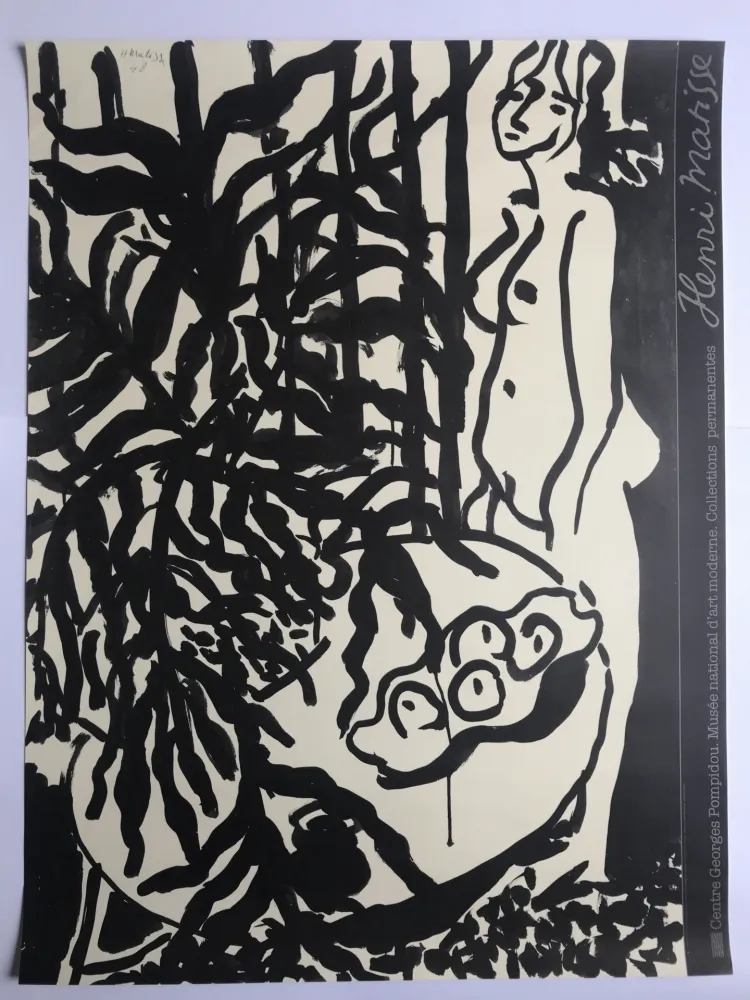 Cartaz Matisse (After) - Centre Georges Pompidou
