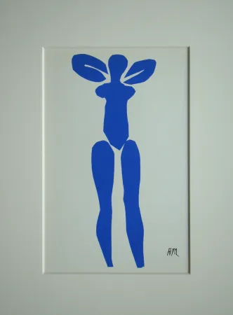 Litografia Matisse (After) - Nu bleu debout