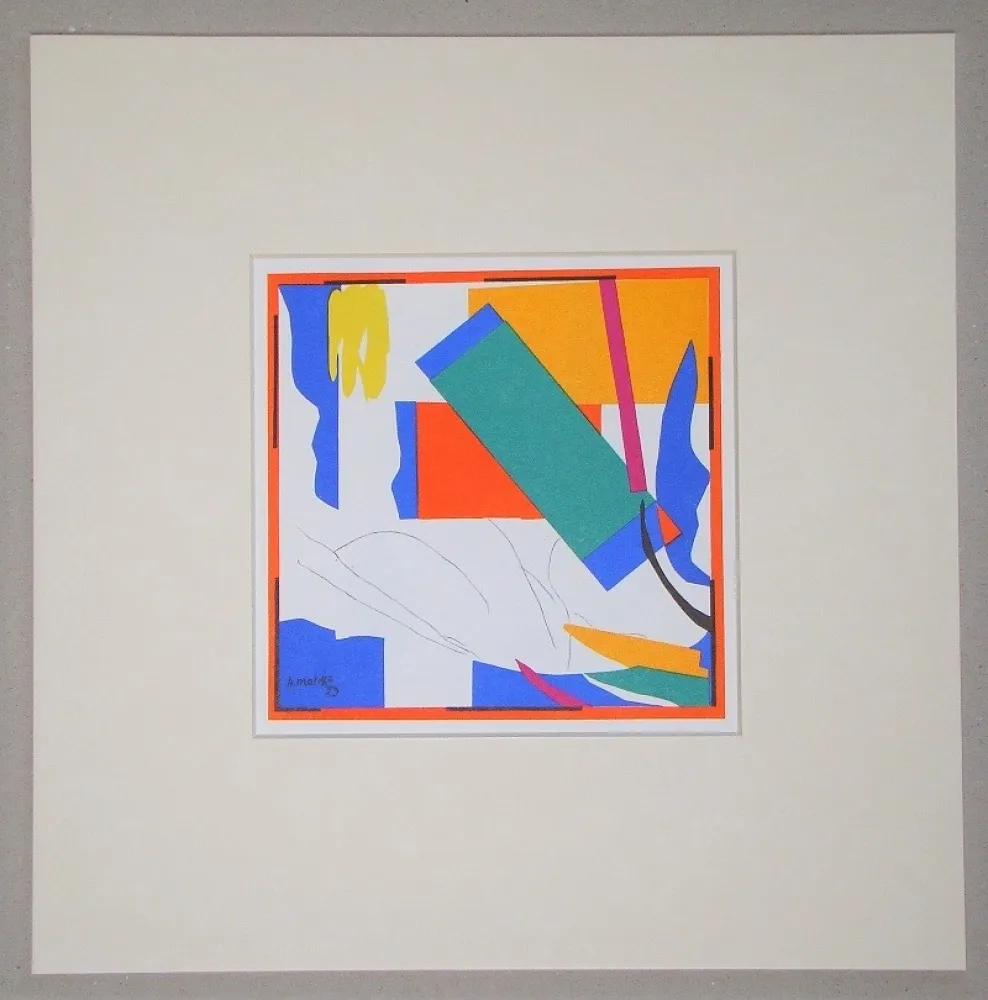 Litografia Matisse (After) - Souvenir d'Océanie - 1953