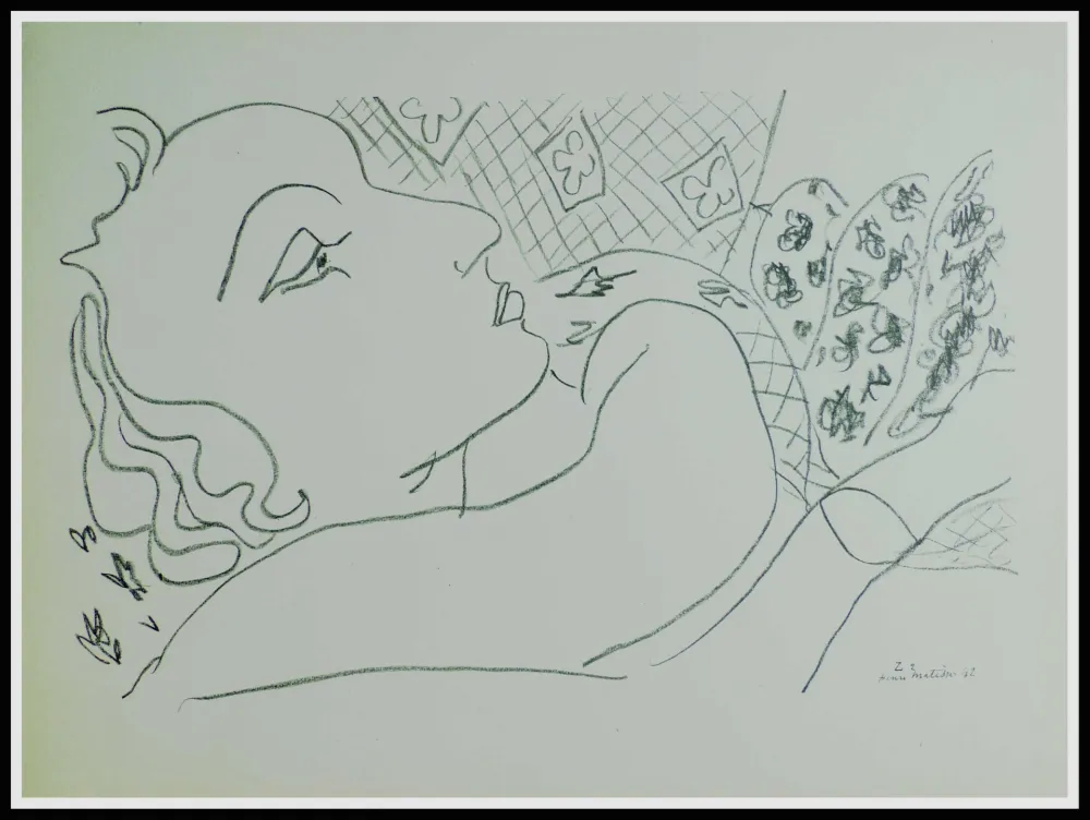 Litografia Matisse (After) - THEMES & VARIATIONS X