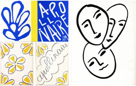 Livro Ilustrado Matisse - André Rouveyre : APOLLINAIRE. 7 lithographies et 1 gravure originales (1952)..