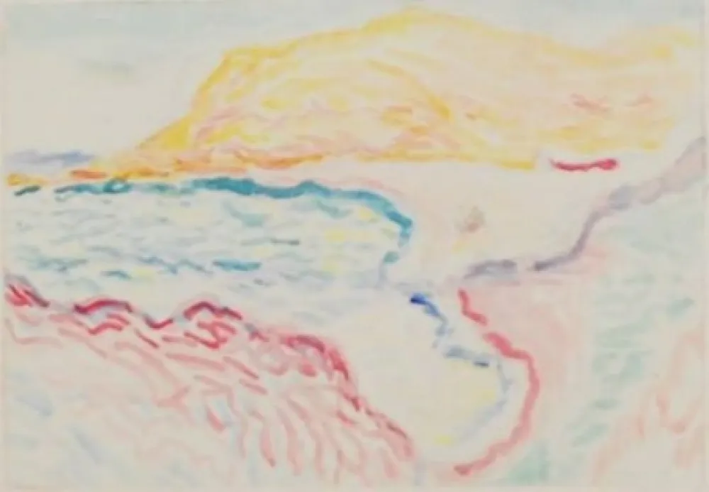 Colografia Matisse - Bord de la mer, Collioure