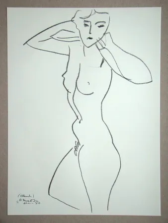 Litografia Matisse - Claude