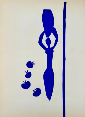 Litografia Matisse - Femme à l'amphore 
