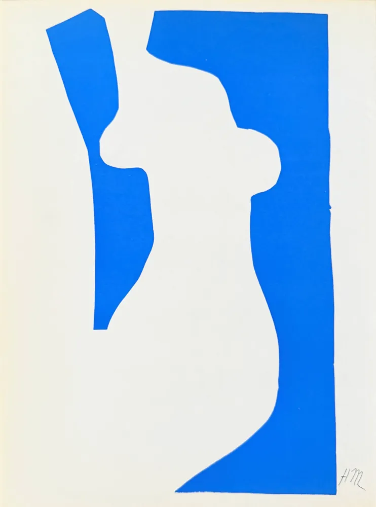 Litografia Matisse - Femme Bleue