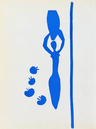 Litografia Matisse - Femme Bleue