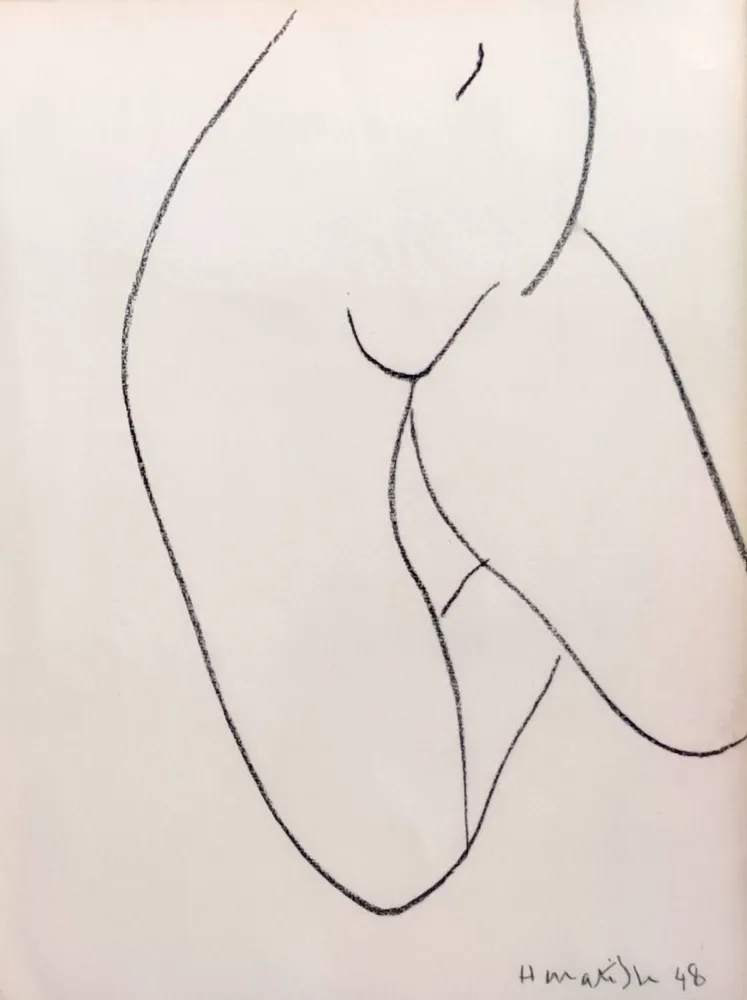 Litografia Matisse - Femme Nu