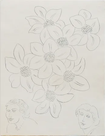 Água-Forte Matisse - Fleurs