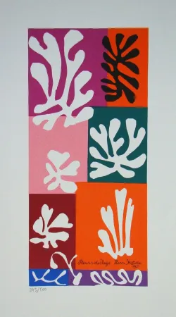 Serigrafia Matisse - Fleurs de Neige, 1951