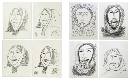 Livro Ilustrado Matisse - G. Duthuit : UNE FÊTE EN CIMMÉRIE (31 lithographies) Tériade 1963