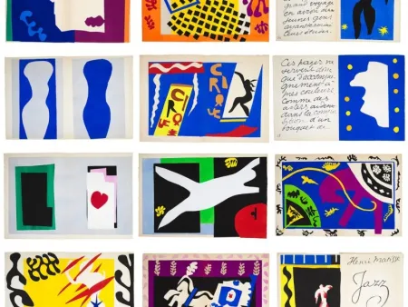 Livro Ilustrado Matisse - Henri MATISSE, Jazz, New York 1983, Andee Brasilier