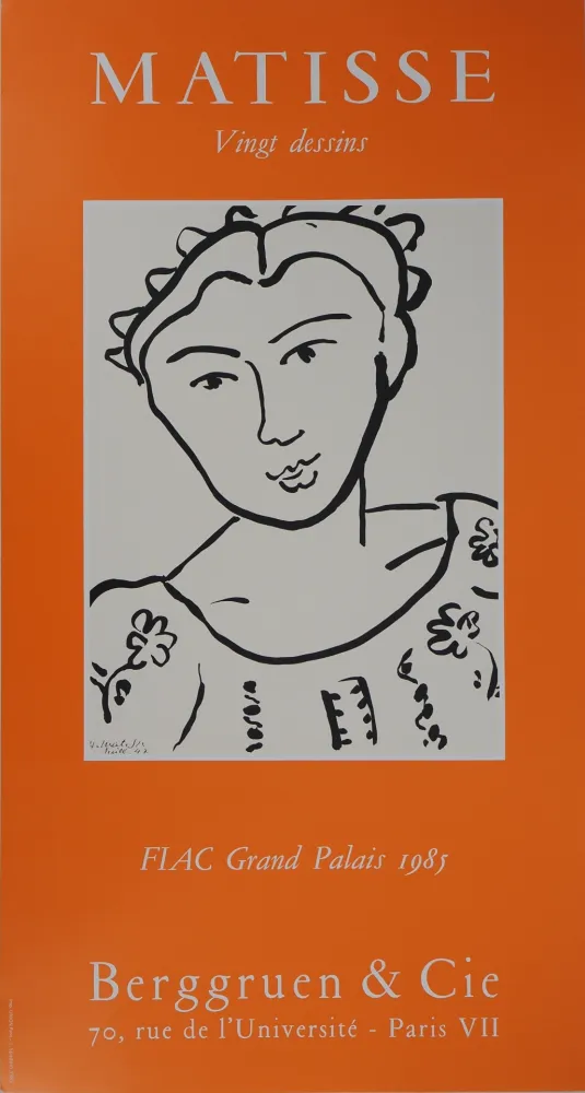 Livro Ilustrado Matisse - Jeune femme à la blouse fleurie