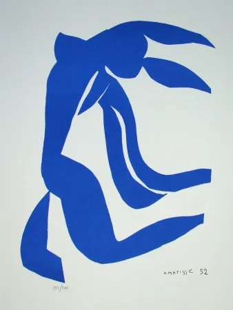 Serigrafia Matisse - La Chevelure, 1952