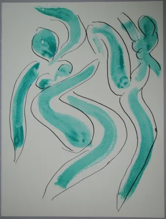 Litografia Matisse - La dans