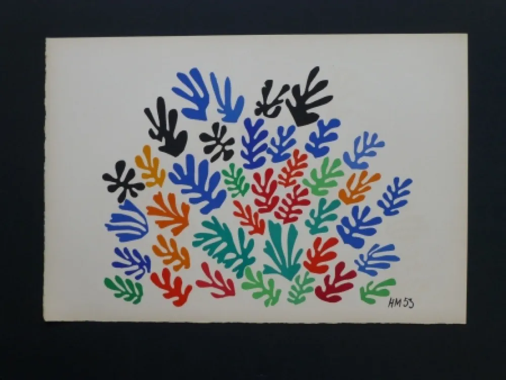 Litografia Matisse - La gerbe, 1953